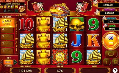 88 Fortunes slot gameplay