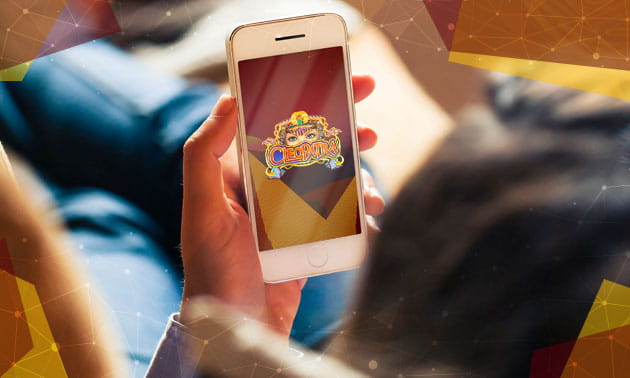 The interface of the Cleopatra mobile app
