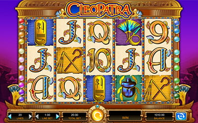 The Cleopatra Slot Game at the Virgin Casino American Casino
