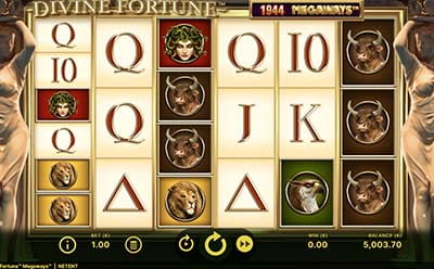 Divine Fortune Megaways slot bonus game