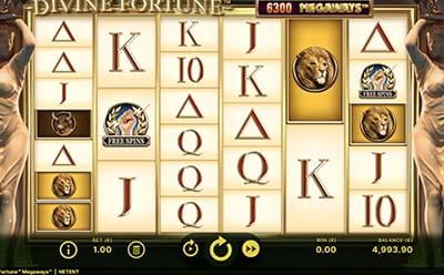 Divine Fortune Megaways slot free spins