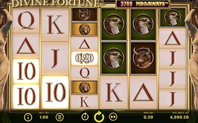 Divine Fortune Megaways slot mobile