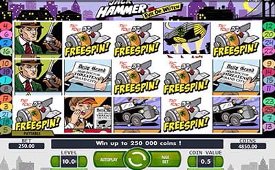 Jack Hammer slot free spins