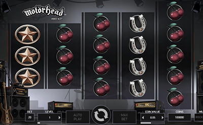The Motorhhead slot game at Caesars Palace WV casino