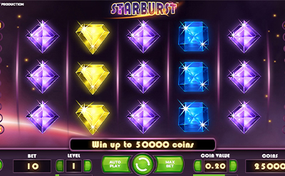 The Starburst Slot Game at the SI MI Casino
